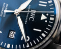  Shop Authentic IWC Pilot's Mark XVIII Le Petit Prince Blue Dial Brown Leather Strap Watch for Men - IW327004 - Luxxuri
