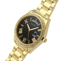  Shop Authentic Guess Luna Diamonds Black Dial Gold Steel Strap Watch for Women - GW0307L2 - Luxxuri