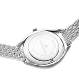  Shop Authentic Swarovski Crystalline Aura Silver Dial Silver Steel Strap Watch for Women - 5519462 - Luxxuri
