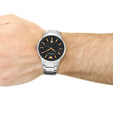  Shop Authentic Emporio Armani Renato Quartz Grey Dial Silver Steel Strap Watch For Men - AR2514 - Luxxuri