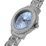  Shop Authentic Guess Crown Jewel Diamonds Blue Dial Silver Steel Strap Watch for Women - GW0410L1 - Luxxuri