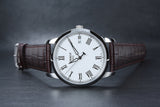  Shop Authentic Tissot T Classic Dream White Dial Brown Leather Strap Watch for Men - T033.410.16.013.01 - Luxxuri