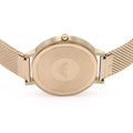 Emporio Armani Kappa Pink Dial Pink Mesh Bracelet Watch For Women - AR11129