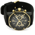  Shop Authentic Bulova Marine Star Chronograph Black Dial Black Rubber Strap Watch for Men - 98B278 - Luxxuri