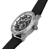  Shop Authentic Emporio Armani Renato Chronograph Automatic Black Dial Black Leather Strap Watch For Men - AR60051 - Luxxuri