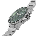  Shop Authentic Emporio Armani Diver Chronograph Green Dial Silver Steel Strap Watch For Men - AR11500 - Luxxuri