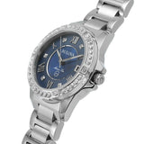  Shop Authentic Bulova Marine Star Blue Dial Silver Steel Strap Watch for Women - 96R215 - Luxxuri