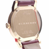  Shop Authentic Burberry Heritage Nova Gold Dial Haymarket Red Leather Strap Watch for Women - BU9111 - Luxxuri