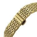  Shop Authentic Versace V-Twist Black Dial Gold Mesh Bracelet Watch for Women - VELS00819 - Luxxuri