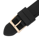  Shop Authentic Guess Solstice Diamonds Black Mother of Pearl Dial Black Rubber Strap Watch for Women - GW0113L2 - Luxxuri