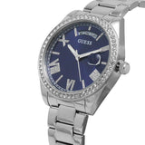  Shop Authentic Guess Luna Diamonds Blue Dial Silver Steel Strap Watch for Women - GW0307L1 - Luxxuri