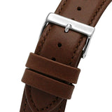  Shop Authentic Hugo Boss Skymaster White Dial Brown Leather Strap Watch for Men - 1513786 - Luxxuri