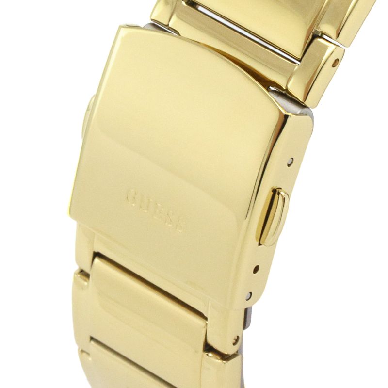  Shop Authentic Guess Zeus Diamonds Gold Dial Gold Steel Strap Watch for Men - GW0209G2 - Luxxuri