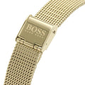  Shop Authentic Hugo Boss Flawless White Dial Gold Mesh Bracelet Watch for Women - 1502552 - Luxxuri