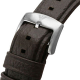  Shop Authentic Emporio Armani Luigi Meccanico Brown Dial Brown Leather Strap Watch For Men - AR1982 - Luxxuri