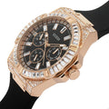  Shop Authentic Guess Venus Diamonds Black Dial Black Rubber Strap Watch for Women - GW0118L2 - Luxxuri