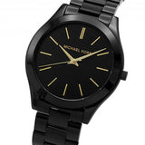  Shop Authentic Michael Kors Slim Runway Black Dial Black Stainless Steel Strap Watch for Women - MK3221 - Luxxuri