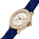  Shop Authentic Guess Crown Jewel Diamonds White Dial Blue Rubber Strap Watch for Women - GW0411L2 - Luxxuri