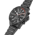  Shop Authentic Hugo Boss Globetrotter Black Dial Black Steel Strap Watch for Men - 1513825 - Luxxuri