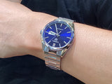  Shop Authentic Tag Heuer Carrera Day Date Blue Dial Silver Steel Strap Watch for Women - WBN2012.BA0640 - Luxxuri