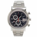  Shop Authentic Gucci G Chrono Diamonds Black Dial Silver Steel Strap Watch For Men - YA101324 - Luxxuri
