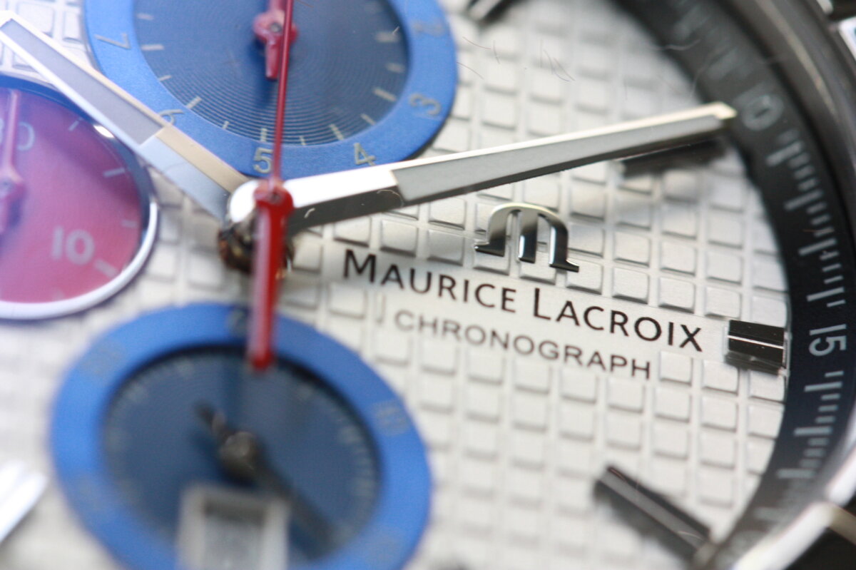  Shop Authentic Maurice Lacroix Aikon Chronograph Special Edition Mahindra Racing Silver Dial Grey Rubber Strap Watch for Men - AI1018-TT031-130-2 - Luxxuri