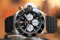  Shop Authentic Breitling Super Chronomat B01 44 Black Dial Black Rubber Strap Watch for Men - AB0136251B1S1 - Luxxuri