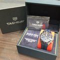  Shop Authentic Tag Heuer Formula 1 Red Bull Racing Chronograph Blue Dial Blue Rubber Strap Watch for Men - CAZ101AL.FT8052 - Luxxuri