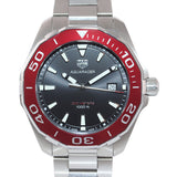  Shop Authentic Tag Heuer Aquaracer Black Dial Silver Steel Strap Watch for Men - WAY101B.BA0746 - Luxxuri