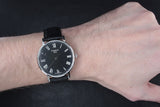  Shop Authentic Tissot Everytime Medium Black Dial Black Leather Strap Watch For Men - T109.410.16.053.00 - Luxxuri