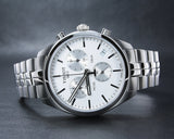  Shop Authentic Tissot T Classic PR 100 Chronograph Silver Dial Silver Steel Strap Watch For Men - T101.417.11.031.00 - Luxxuri