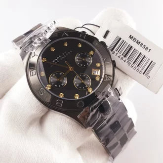  Shop Authentic Marc Jacobs Blade Chronograph Blue Dial Blue Steel Strap Watch for Women - MBM8581 - Luxxuri