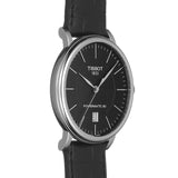  Shop Authentic Tissot Carson Premium Powermatic 80 Black Dial Black Leather Strap Watch For Men - T122.407.16.051.00 - Luxxuri