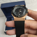 Shop Authentic Maserati Potenza Black & Rose Gold Dial Black Rubber Strap Watch For Men - R8851108002 - Luxxuri