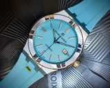  Shop Authentic Maurice Lacroix Aikon Automatic Sky Blue Dial Silver Steel Strap Watch For Men - AI6008-SS00F-431-C - Luxxuri