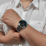  Shop Authentic Fossil FB-01 Chronograph Black Dial Silver Steel Strap Watch for Men - FS5827 - Luxxuri