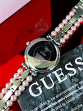  Shop Authentic Guess Gala Diamonds Silver Dial Two Tone Steel Strap Watch for Women - GW0531L1 - Luxxuri