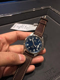  Shop Authentic IWC Pilots Watch Mark XVII Edition Le Petit Prince Blue Dial Brown Leather Strap Watch for Men - IW326506 - Luxxuri