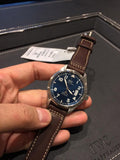  Shop Authentic IWC Pilots Watch Mark XVII Edition Le Petit Prince Blue Dial Brown Leather Strap Watch for Men - IW326506 - Luxxuri