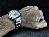  Shop Authentic Tissot Quickster Chronograph Silver Dial Watch For Men - T095.417.11.037.00 - Luxxuri