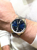  Shop Authentic Tag Heuer Carrera Twin Time Blue Dial Silver Steel Strap Watch for Men - WBN201A.BA0640 - Luxxuri