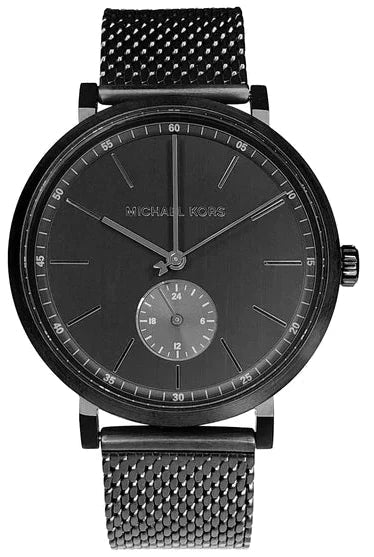  Shop Authentic Michael Kors Irving Quartz Black Dial Black Mesh Bracelet Watch For Men - MK8742 - Luxxuri