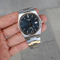 Tissot PRX Powermatic 80 Blue Dial Silver Steel Strap Watch for Men - T137.407.11.041.00