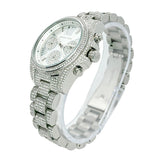  Shop Authentic Michael Kors Mini Bradshaw Crystals Silver Dial Silver Steel Strap Watch For Women - MK6454 - Luxxuri