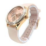  Shop Authentic Michael Kors Quartz Pink Dial Pink Silicone Strap Watch For Women - MK6946 - Luxxuri