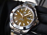  Shop Authentic Tag Heuer Aquaracer Sunray Brown Dial Watch for Men - WAY2018.BA0927 - Luxxuri