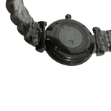  Shop Authentic Emporio Armani Gianni T Bar All Black Diamond Dial Watch For Women - AR11245 - Luxxuri