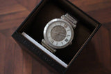 Shop Authentic Michael Kors Catlin Silver Dial Silver Steel Strap Watch for Women - MK3355 - Luxxuri