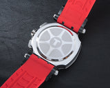 Shop Authentic Tissot T Race Chronograph Black Dial Red Silicone Strap Watch For Men - T115.417.27.051.00 - Luxxuri