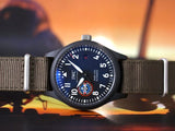 Shop Authentic IWC Pilot’s Watch Mark XVIII Top Gun Edition “SFTI” Black Dial Green Nylon Strap Watch for Men - IW324712 - Luxxuri